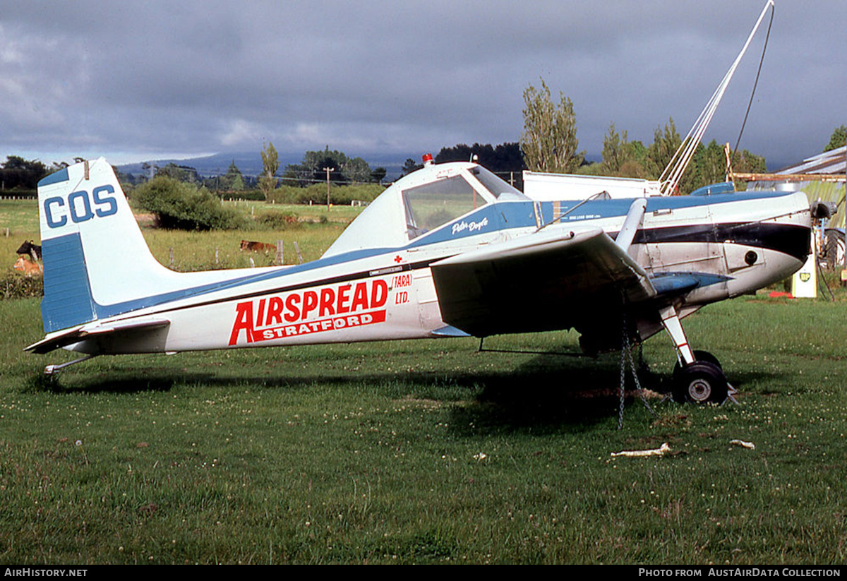 Aircraft Photo of ZK-CQS / CQS | Cessna A188 AgWagon 300 | Airspread (Taranaki) | AirHistory.net #606081