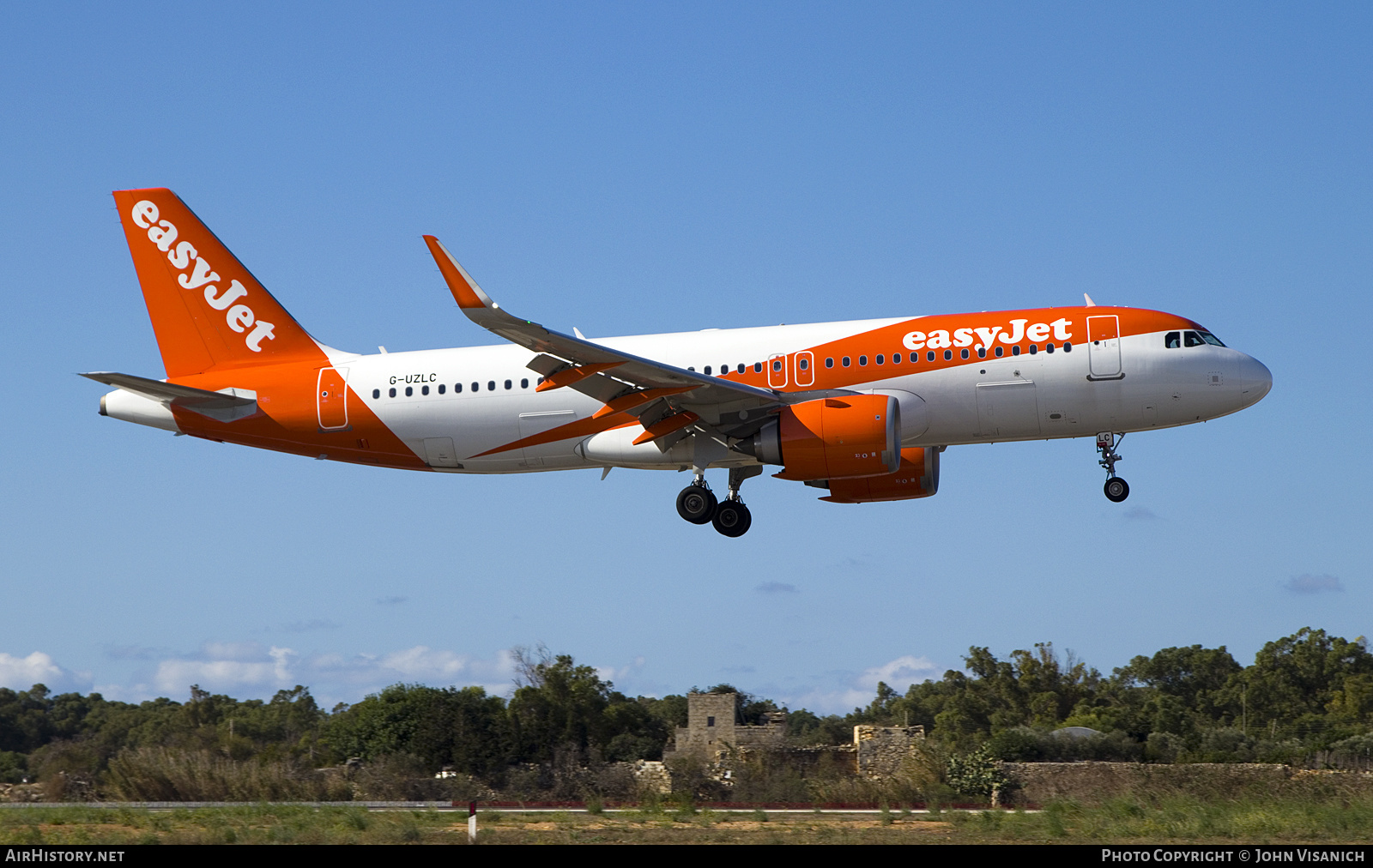 Aircraft Photo of G-UZLC | Airbus A320-251N | EasyJet | AirHistory.net #606090