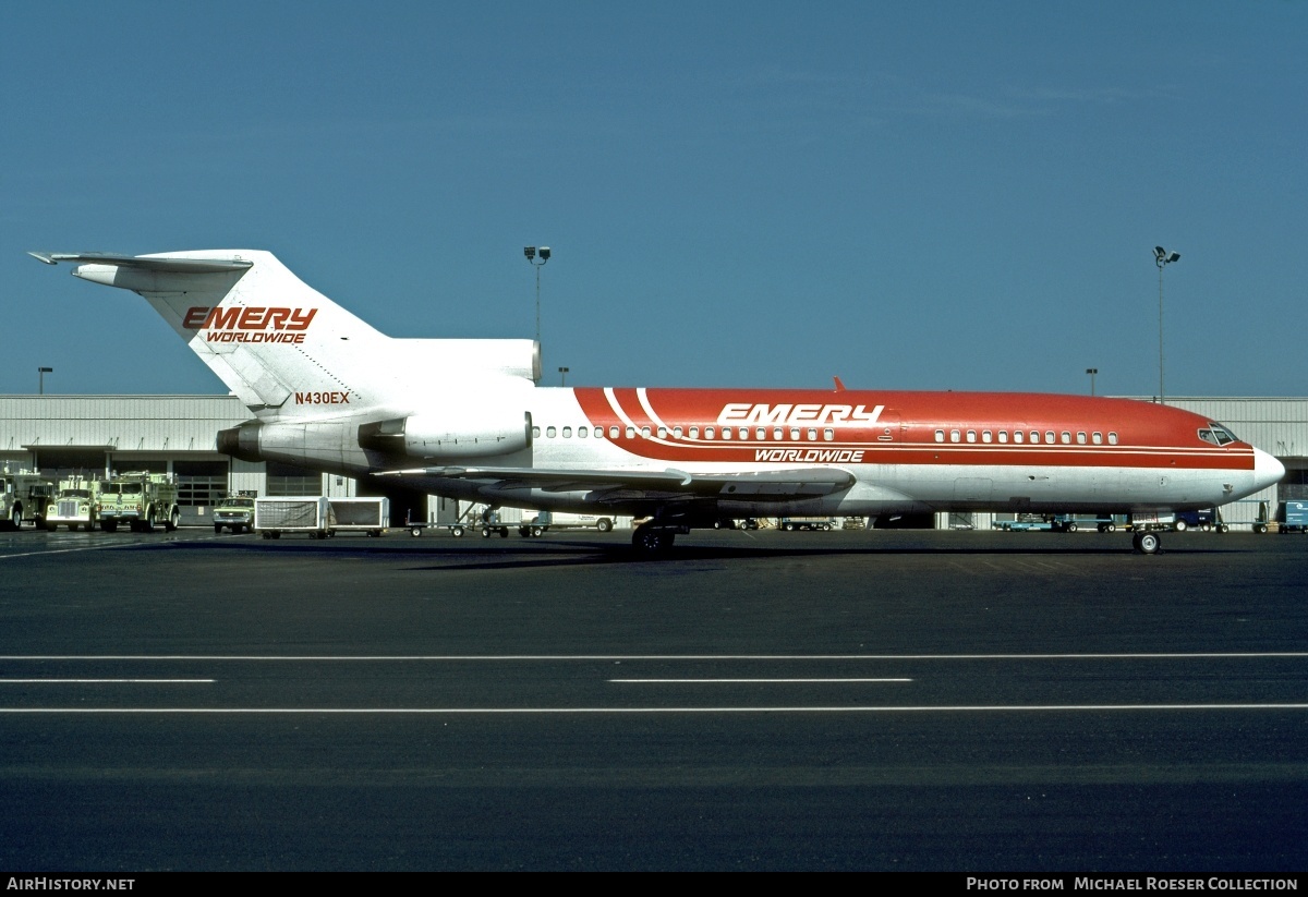 Aircraft Photo of N430EX | Boeing 727-22(C) | Emery Worldwide | AirHistory.net #606100