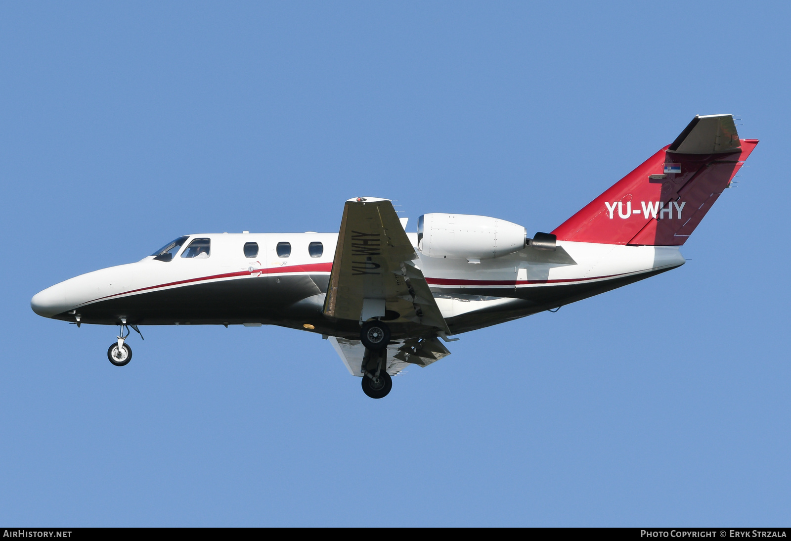 Aircraft Photo of YU-WHY | Cessna 525 CitationJet | AirHistory.net #606102