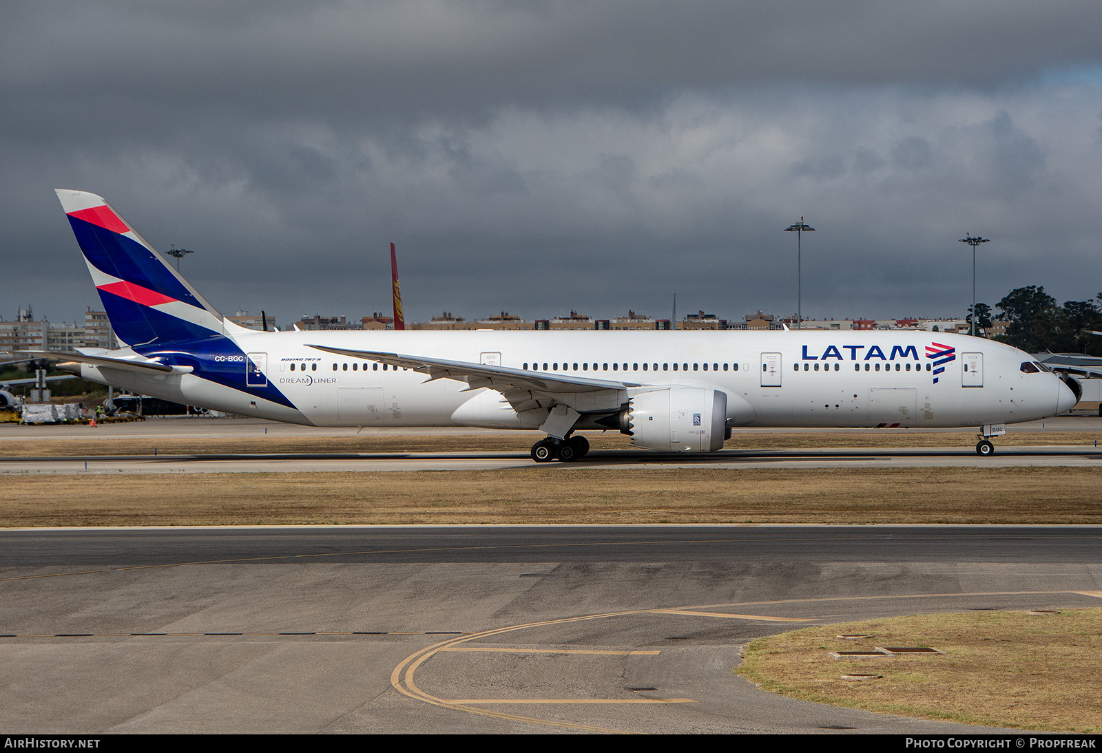 Aircraft Photo of CC-BGC | Boeing 787-9 Dreamliner | LATAM Airlines | AirHistory.net #606105
