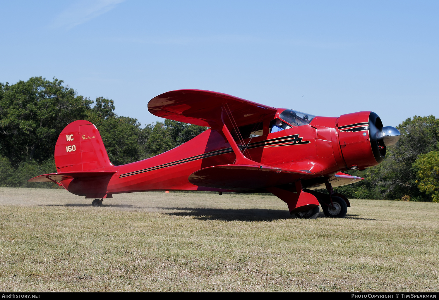 Aircraft Photo of N160 / NC160 | Beech D17S | AirHistory.net #606114