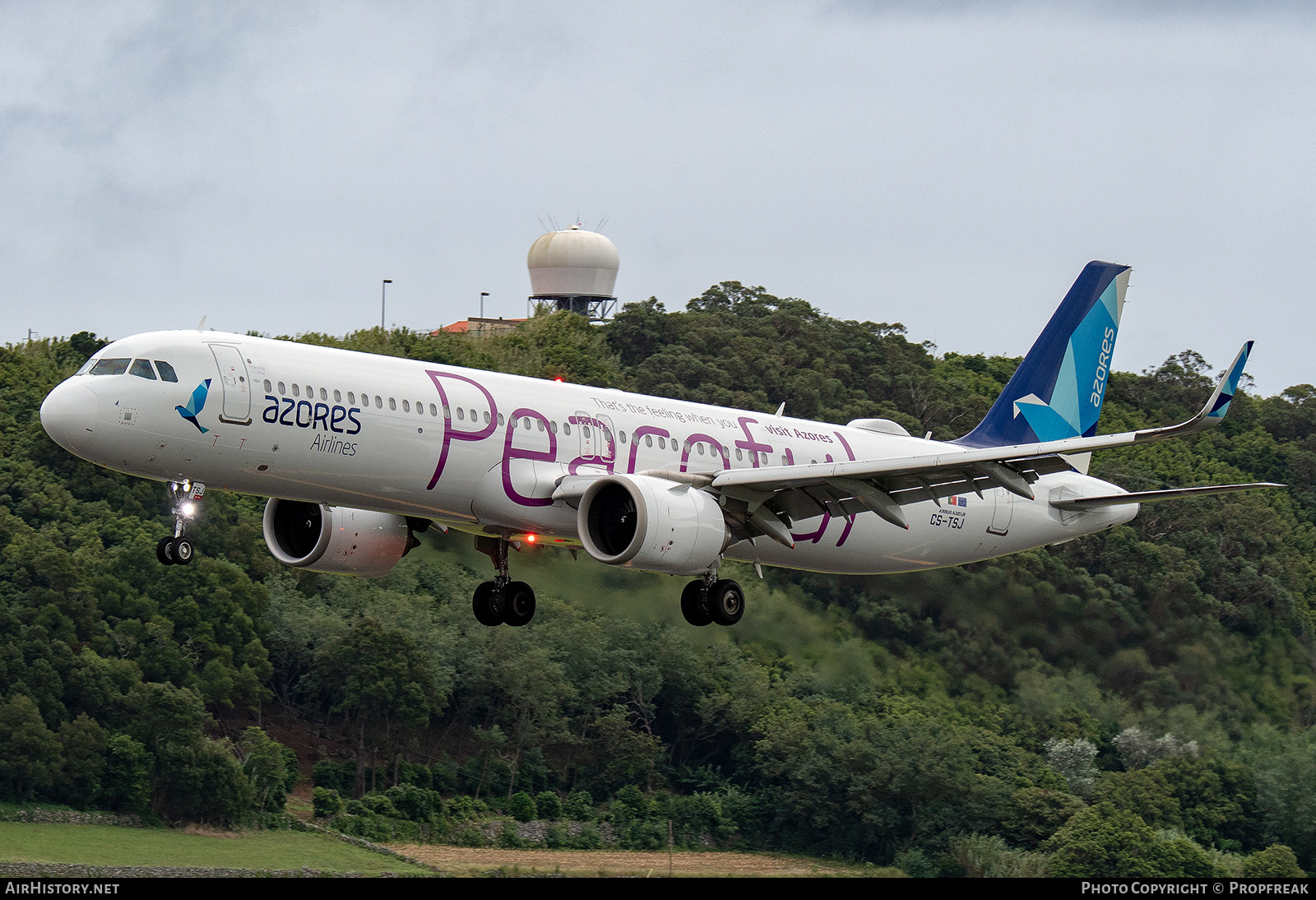 Aircraft Photo of CS-TSJ | Airbus A321-253NX | Azores Airlines | AirHistory.net #606123