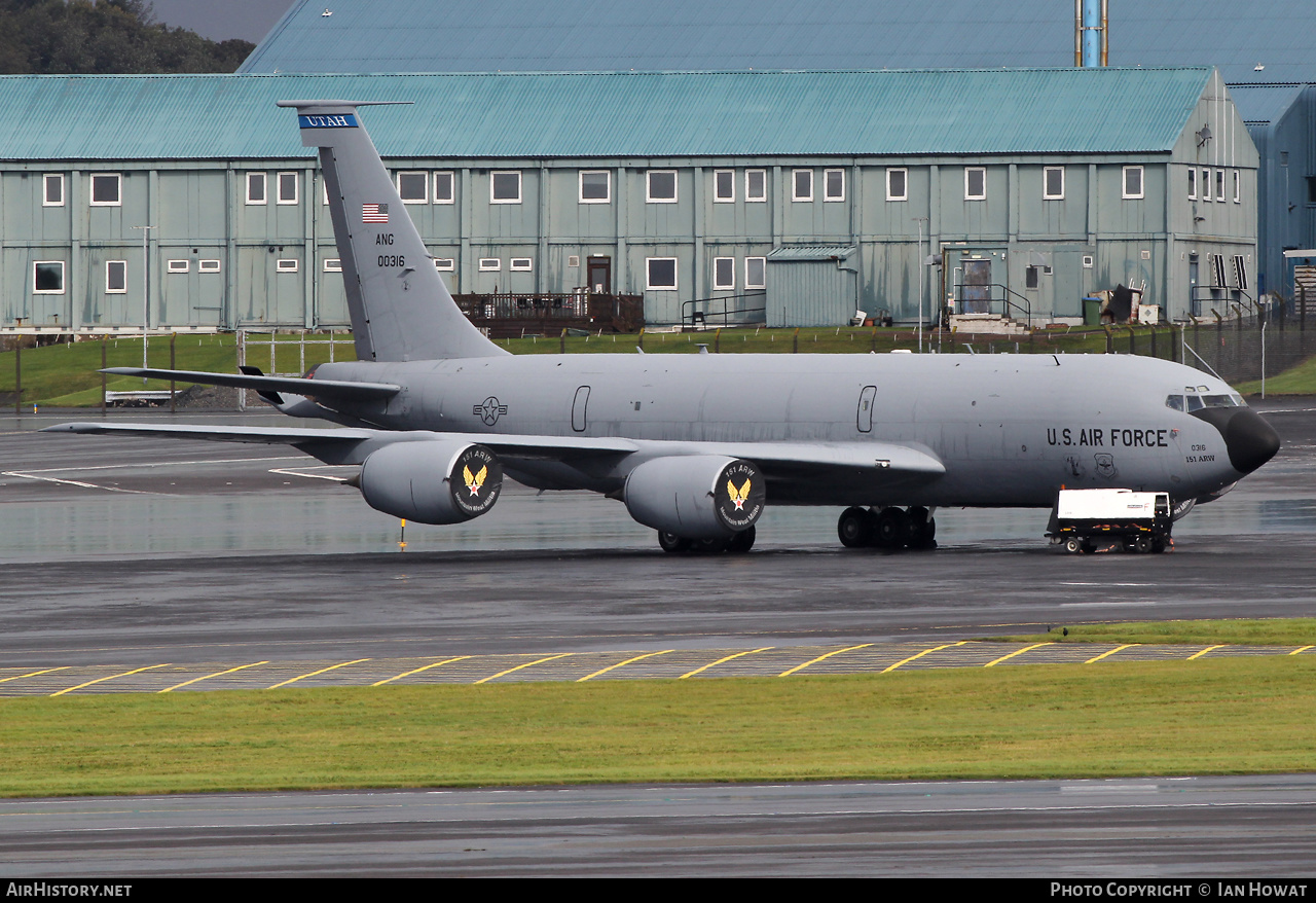 Aircraft Photo of 60-0316 / 00316 | Boeing KC-135R Stratotanker | USA - Air Force | AirHistory.net #606144