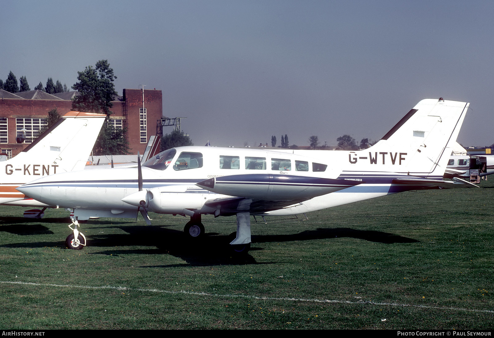 Aircraft Photo of G-WTVF | Cessna 402B | AirHistory.net #606155