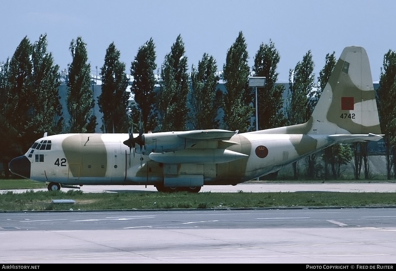 Aircraft Photo of 4742 | Lockheed C-130H Hercules | Morocco - Air Force | AirHistory.net #606157