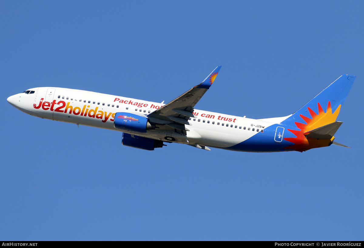 Aircraft Photo of G-JZBW | Boeing 737-85P | Jet2 Holidays | AirHistory.net #606178