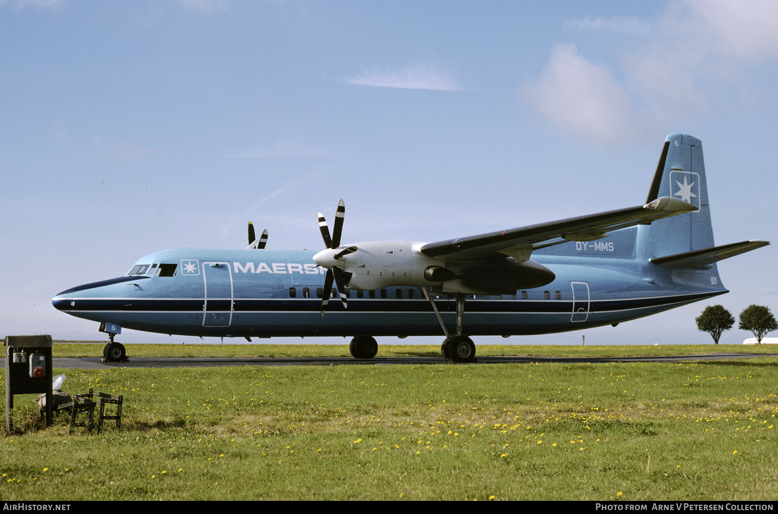 Aircraft Photo of OY-MMS | Fokker 50 | Maersk Air | AirHistory.net #606184