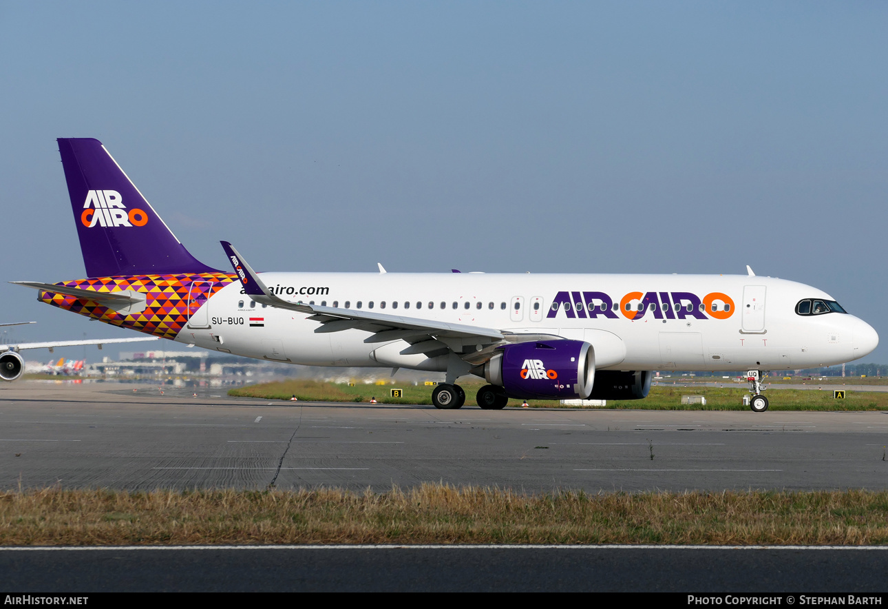 Aircraft Photo of SU-BUQ | Airbus A320-251N | Air Cairo | AirHistory.net #606193