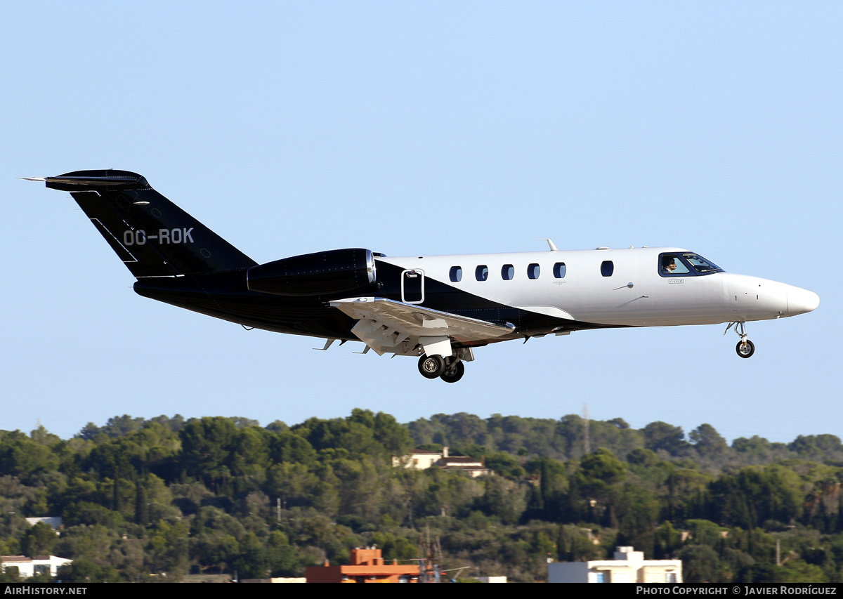Aircraft Photo of OO-ROK | Cessna 525C CitationJet CJ4 | AirHistory.net #606210