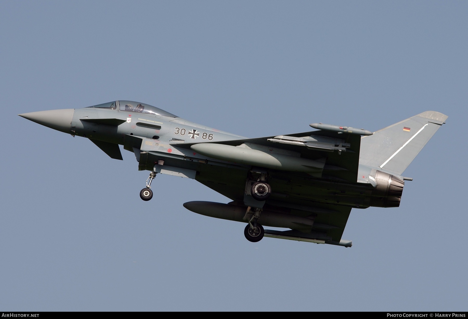 Aircraft Photo of 3086 | Eurofighter EF-2000 Typhoon S | Germany - Air Force | AirHistory.net #606233