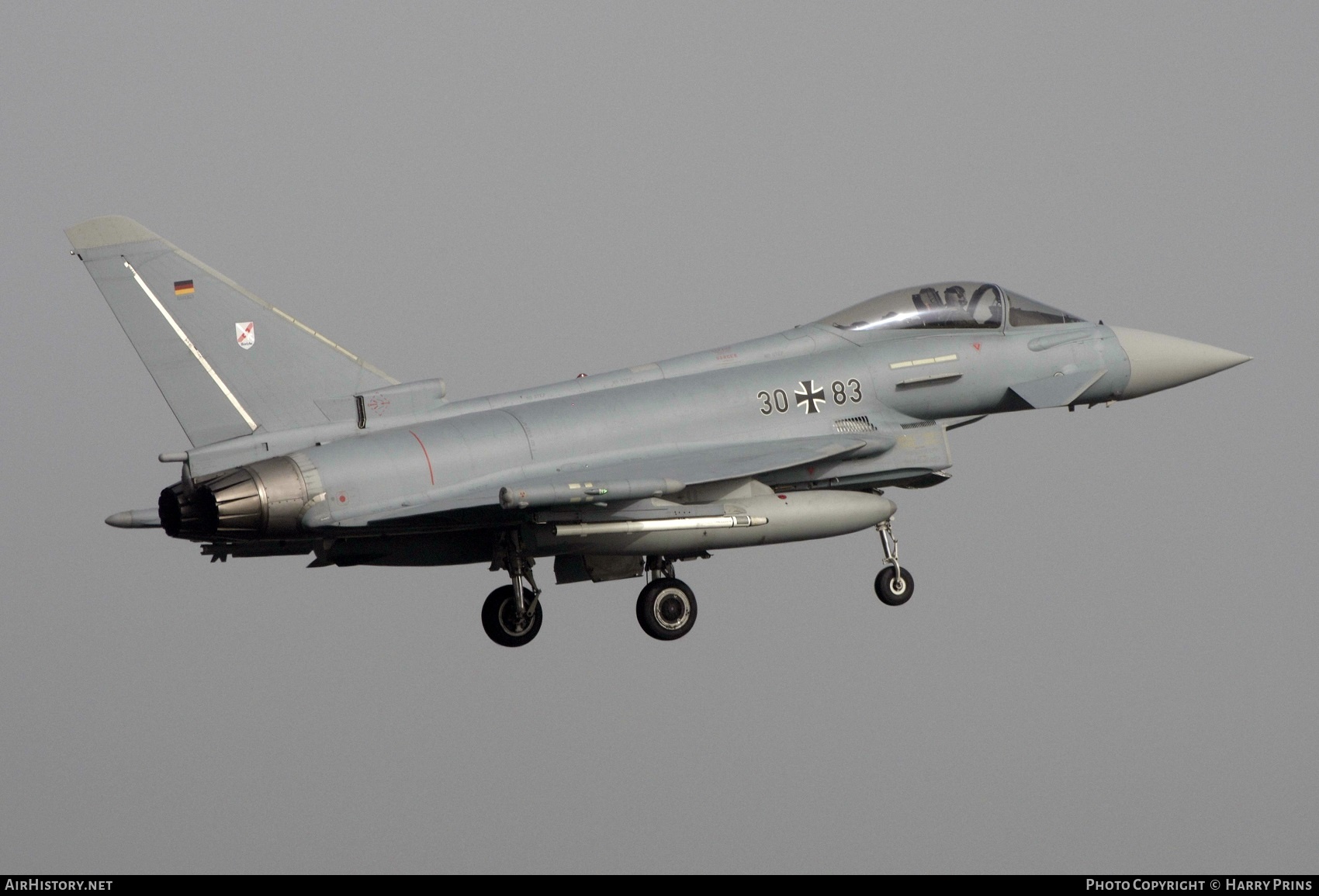 Aircraft Photo of 3083 | Eurofighter EF-2000 Typhoon S | Germany - Air Force | AirHistory.net #606238