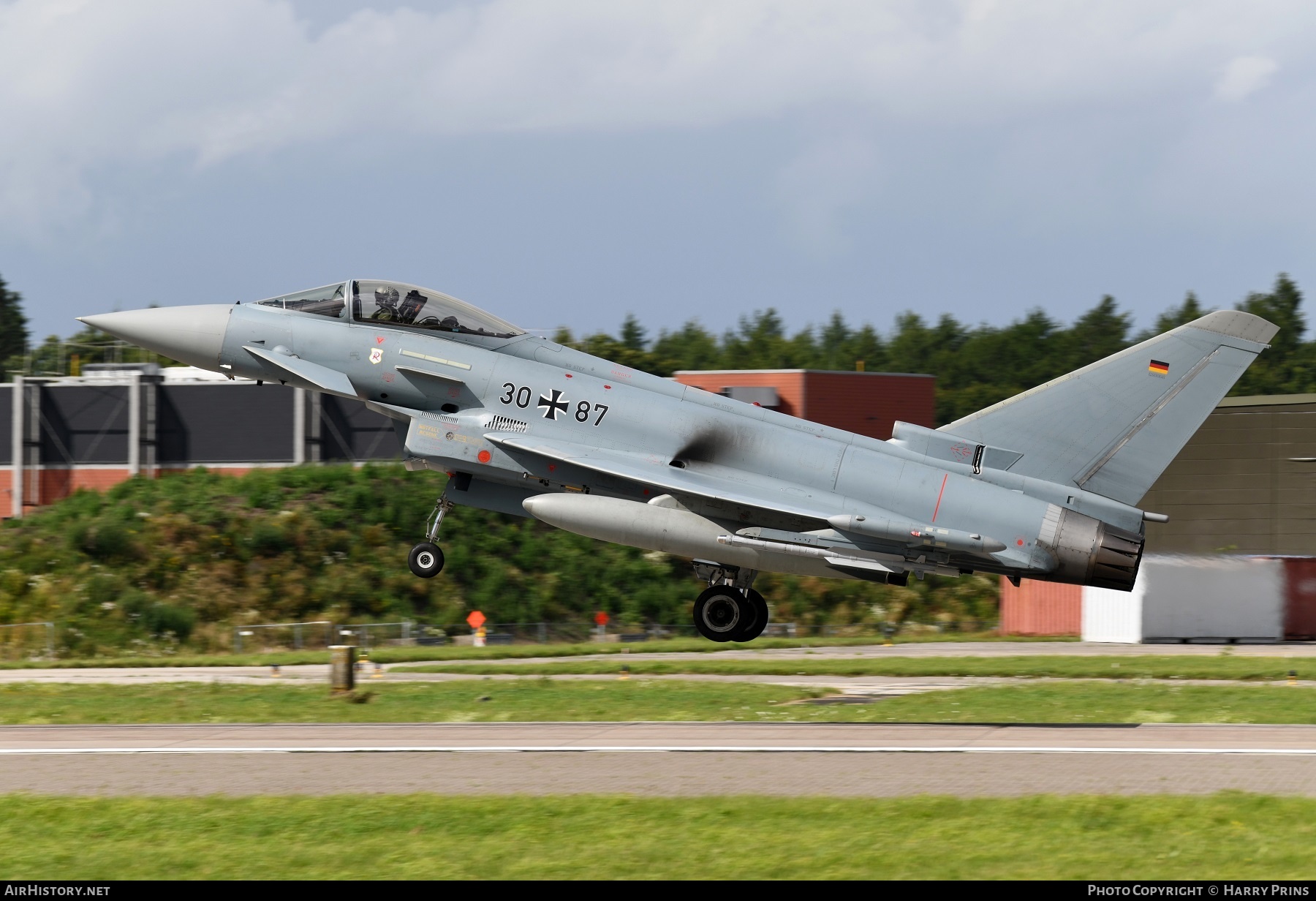 Aircraft Photo of 3087 | Eurofighter EF-2000 Typhoon S | Germany - Air Force | AirHistory.net #606248