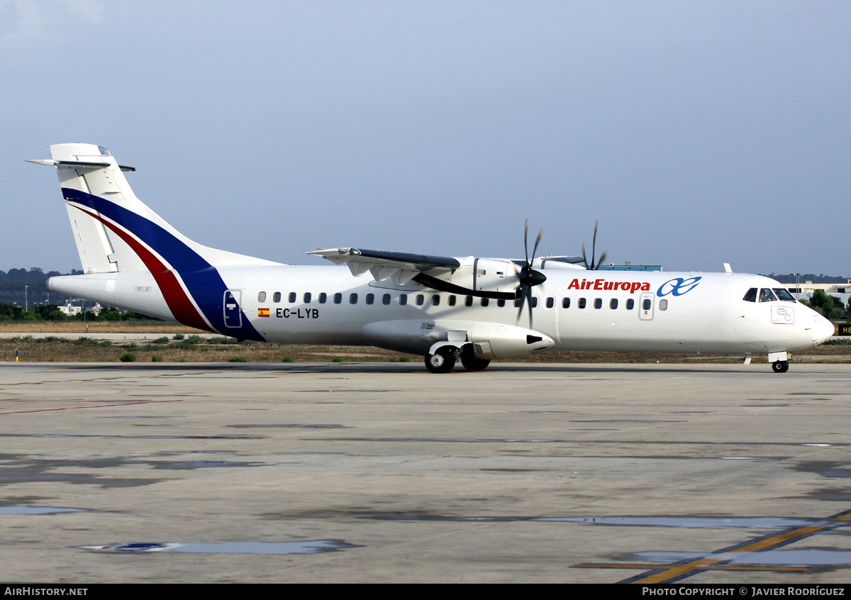 Aircraft Photo of EC-LYB | ATR ATR-72-500 (ATR-72-212A) | Air Europa | AirHistory.net #606253