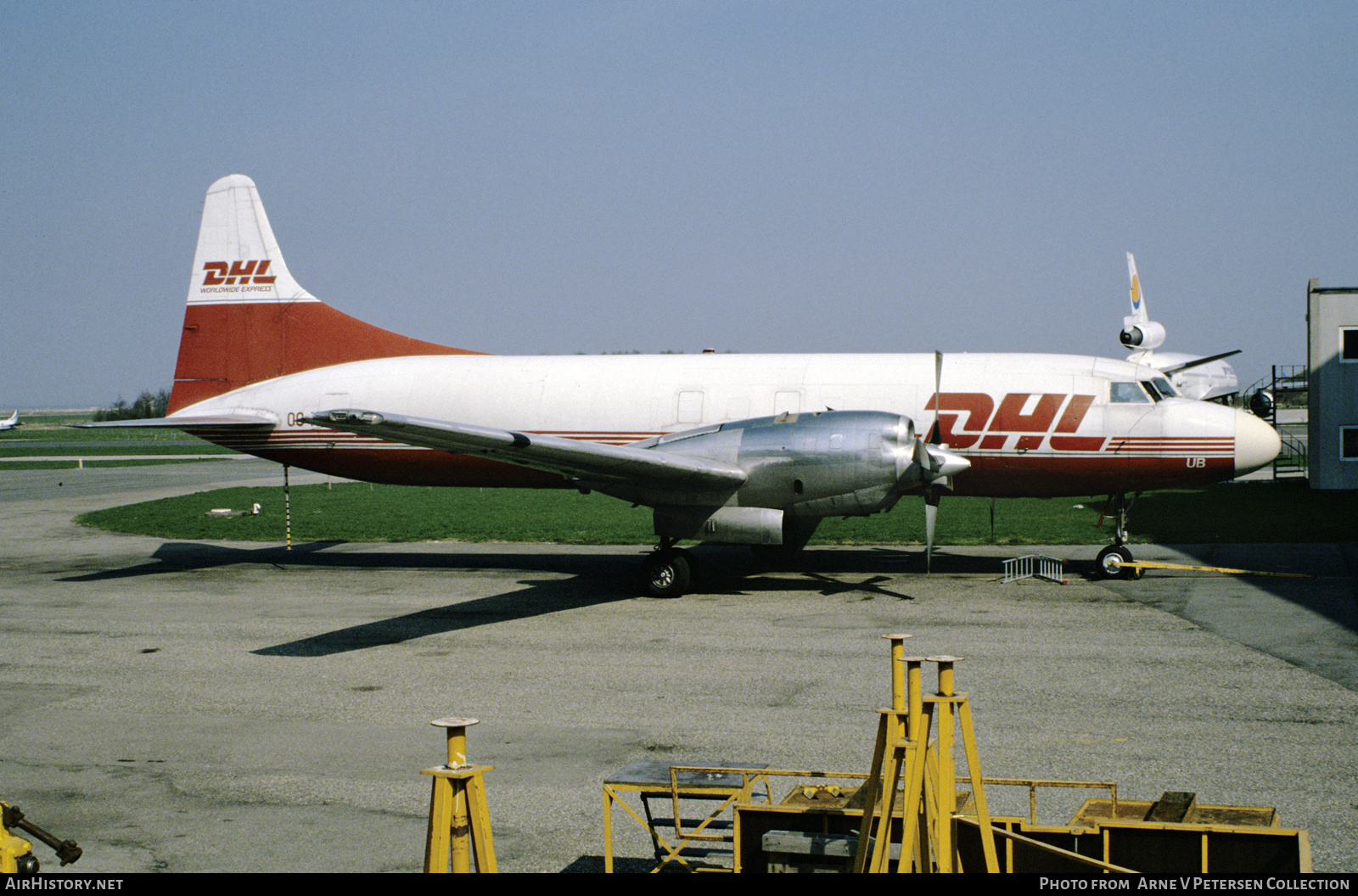 Aircraft Photo of OO-HUB | Convair 580/F | DHL Worldwide Express | AirHistory.net #606281
