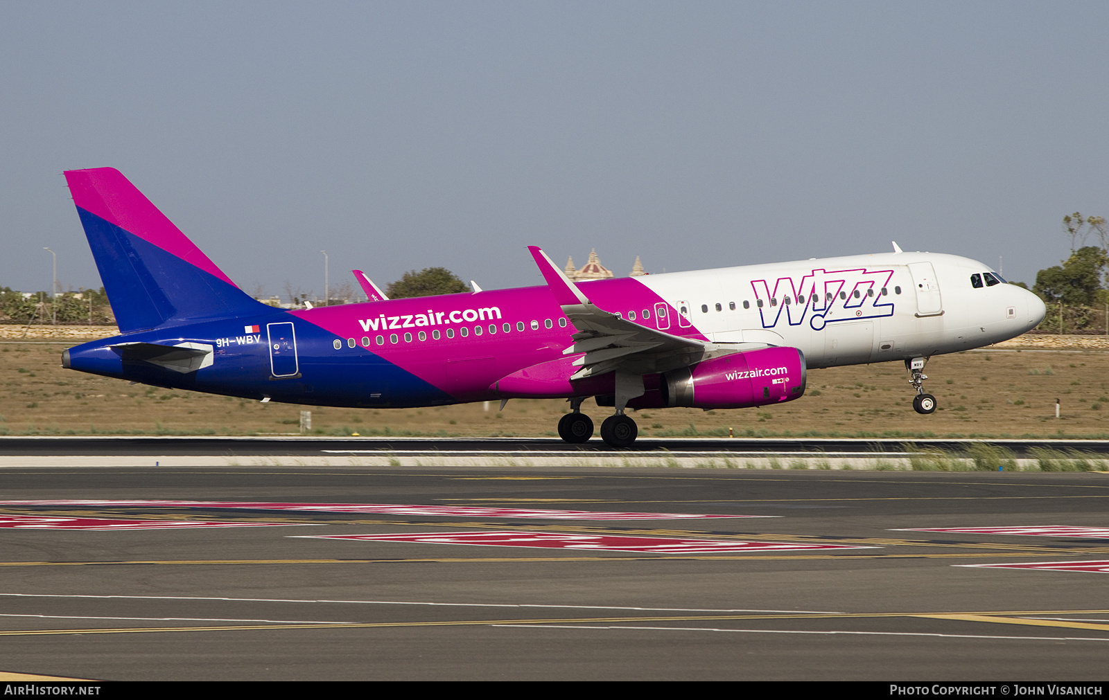 Aircraft Photo of 9H-WBV | Airbus A320-232 | Wizz Air | AirHistory.net #606295