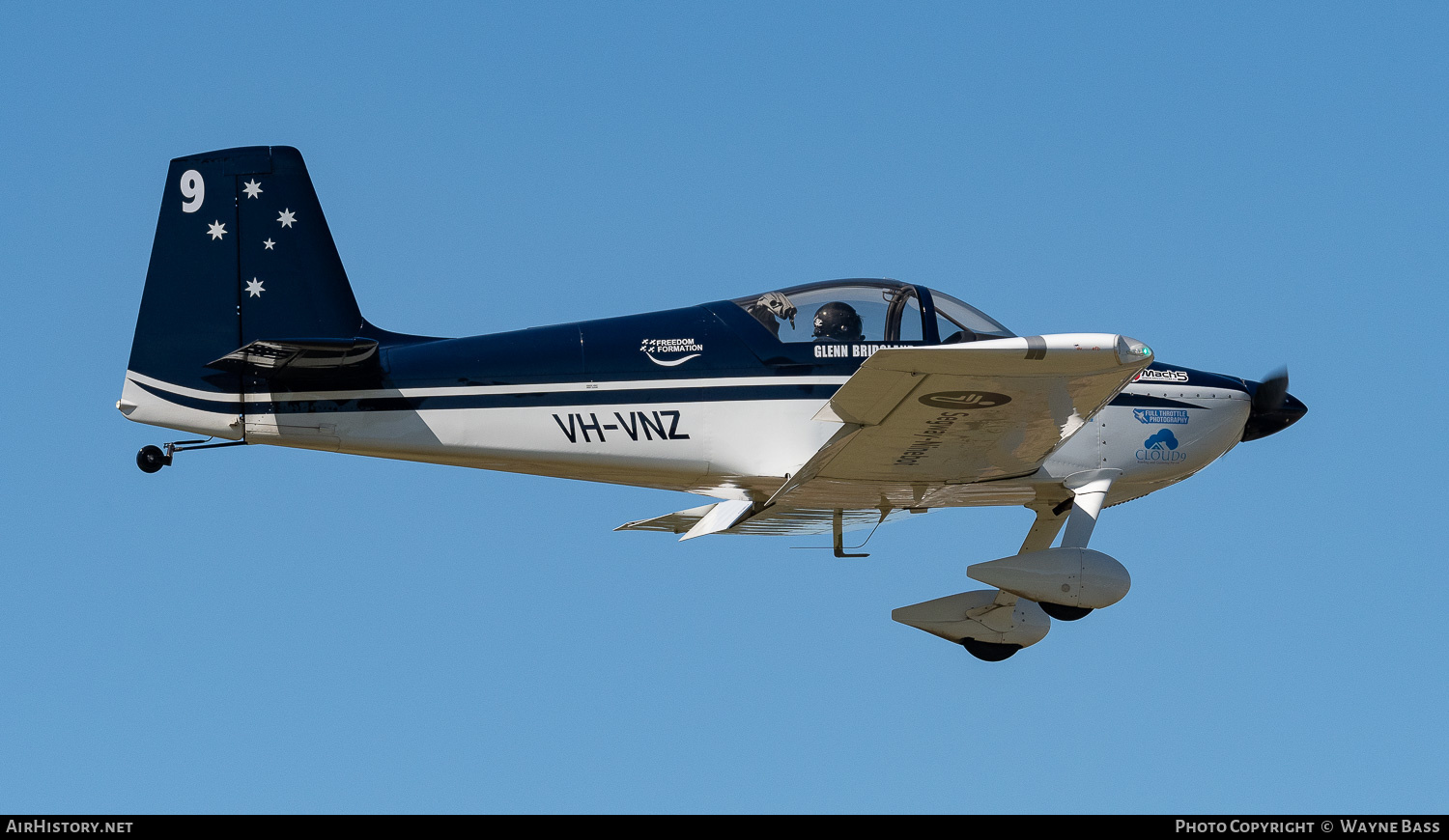 Aircraft Photo of VH-VNZ | Van's RV-7 | Freedom Formation Display Team | AirHistory.net #606305