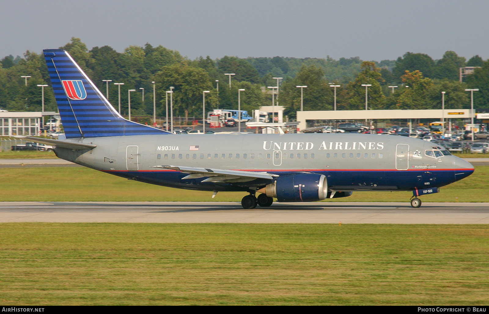 Aircraft Photo of N903UA | Boeing 737-522 | United Airlines | AirHistory.net #606308