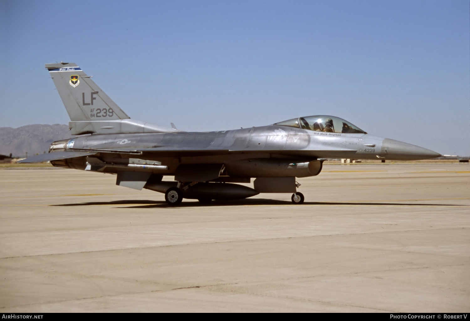 Aircraft Photo of 84-1239 / AF84239 | General Dynamics F-16C Fighting Falcon | USA - Air Force | AirHistory.net #606317