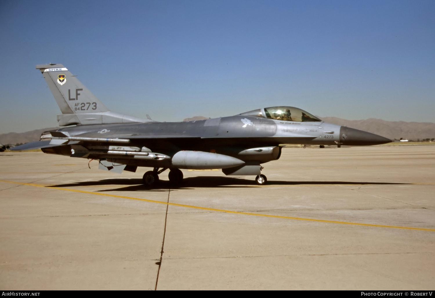 Aircraft Photo of 84-1273 / AF84-273 | General Dynamics F-16C Fighting Falcon | USA - Air Force | AirHistory.net #606319