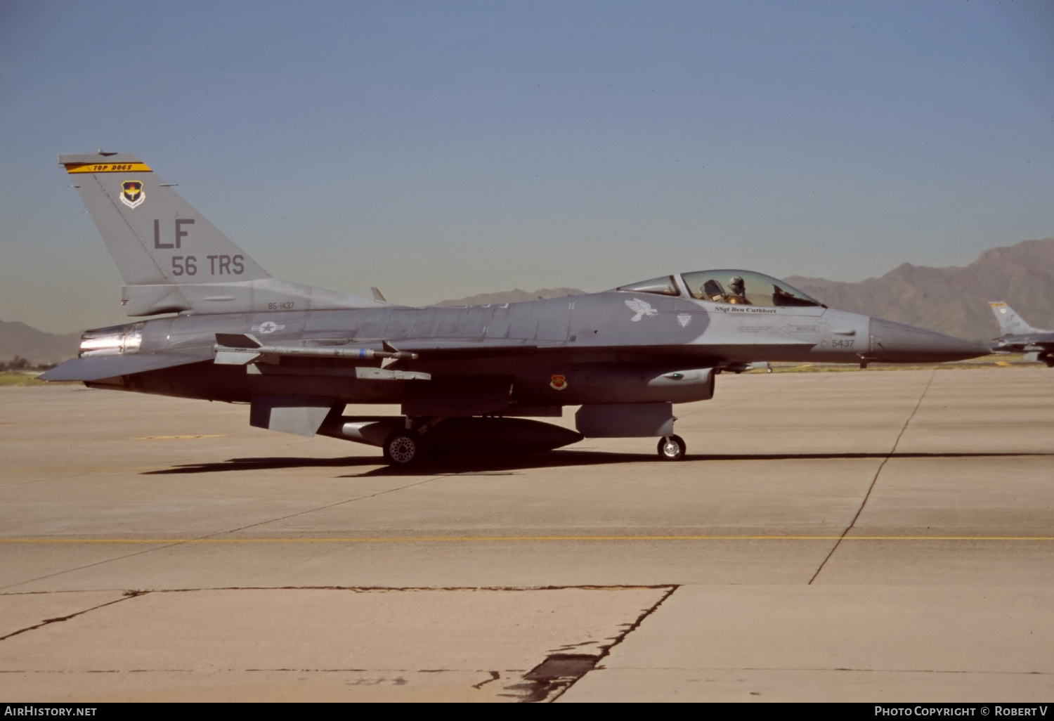 Aircraft Photo of 85-1437 / AF85-437 | General Dynamics F-16C Fighting Falcon | USA - Air Force | AirHistory.net #606339