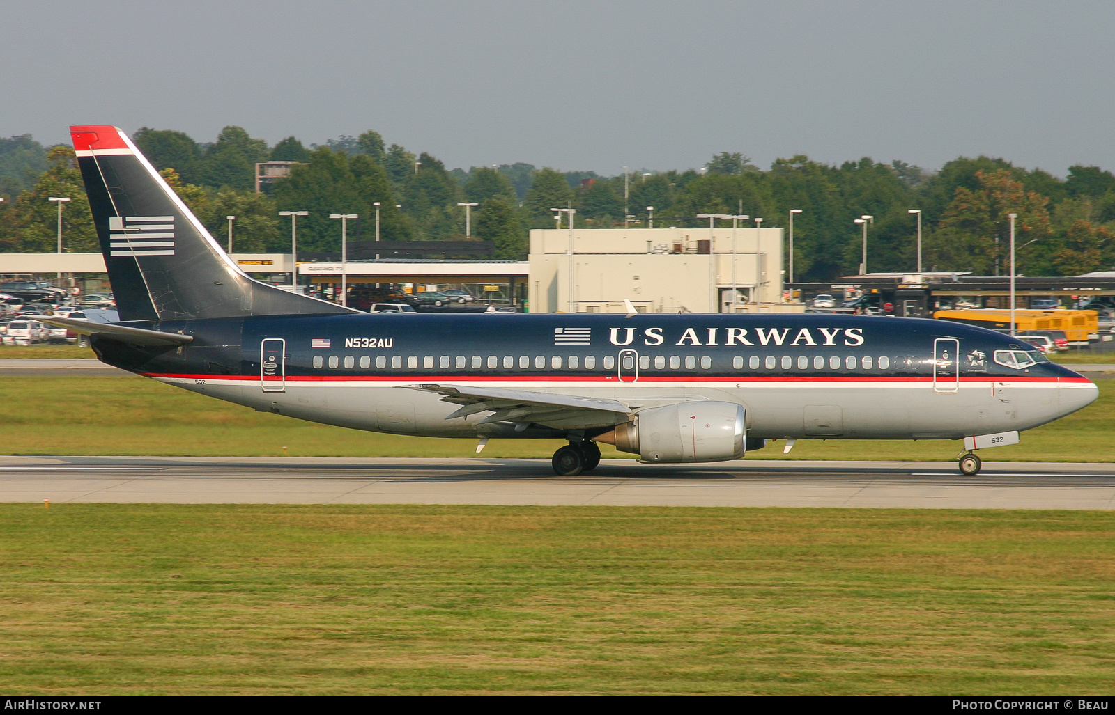Aircraft Photo of N532AU | Boeing 737-3B7 | US Airways | AirHistory.net #606341