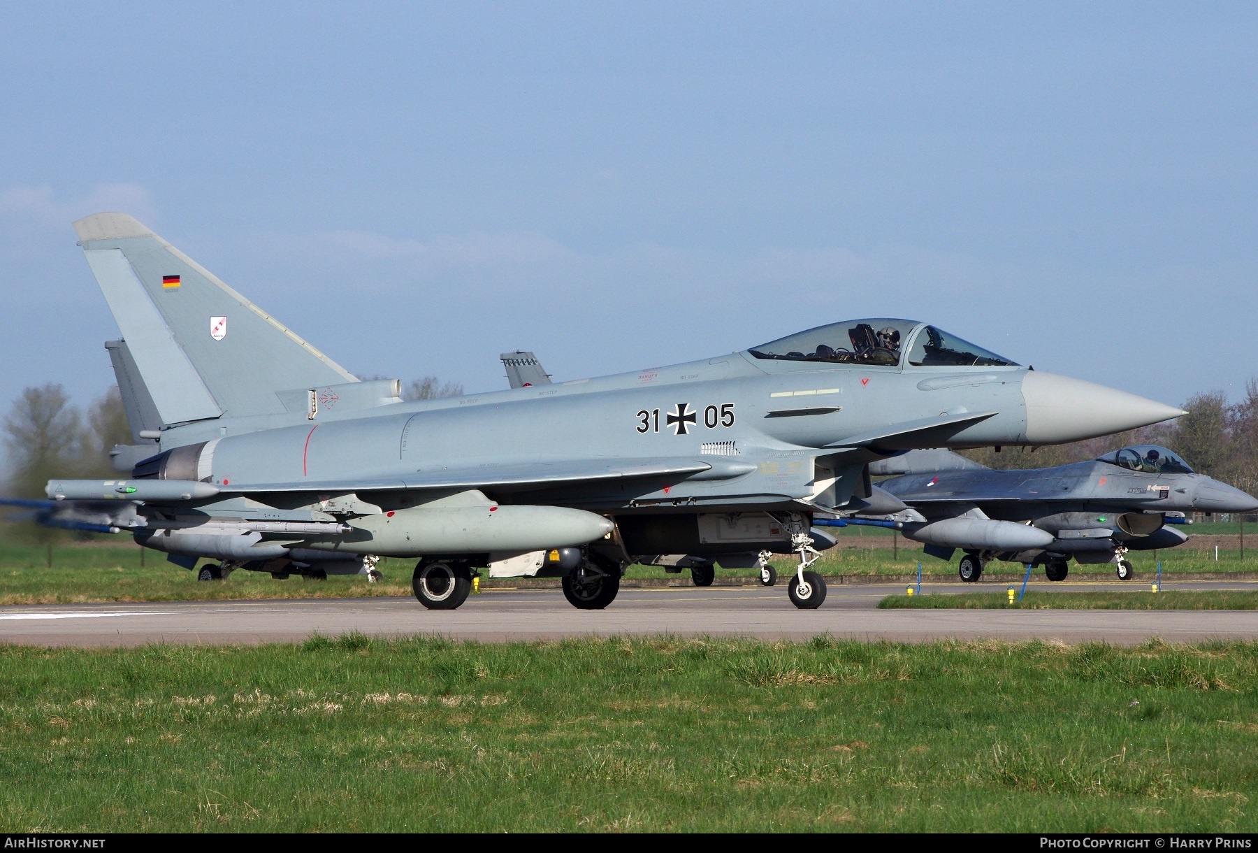 Aircraft Photo of 3105 | Eurofighter EF-2000 Typhoon S | Germany - Air Force | AirHistory.net #606352