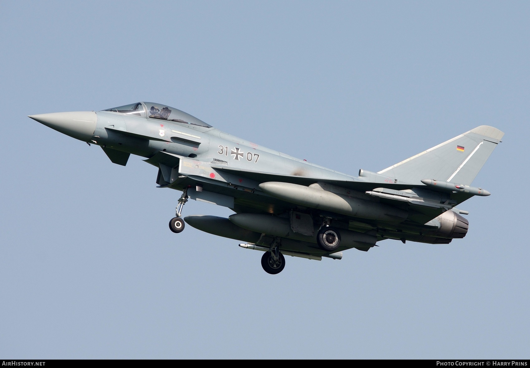 Aircraft Photo of 3107 | Eurofighter EF-2000 Typhoon S | Germany - Air Force | AirHistory.net #606360