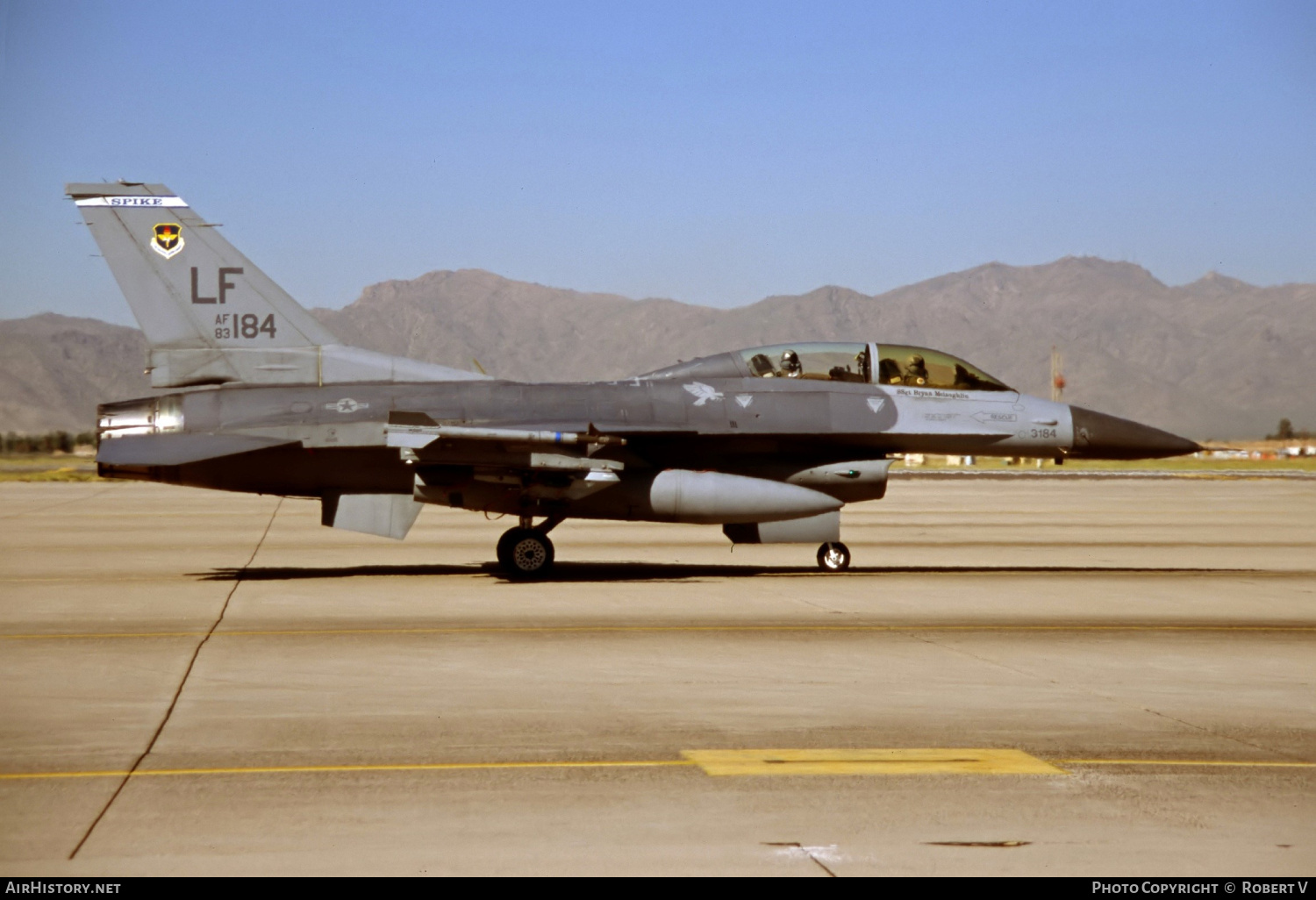 Aircraft Photo of 83-1184 / AF83-184 | General Dynamics F-16D Fighting Falcon | USA - Air Force | AirHistory.net #606361