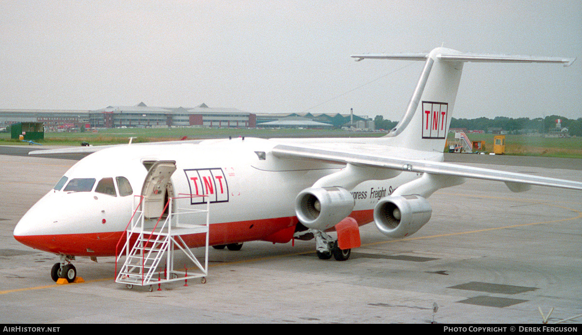 Aircraft Photo of G-BRXI | British Aerospace BAe-146-300QT Quiet Trader | TNT Express | AirHistory.net #606386
