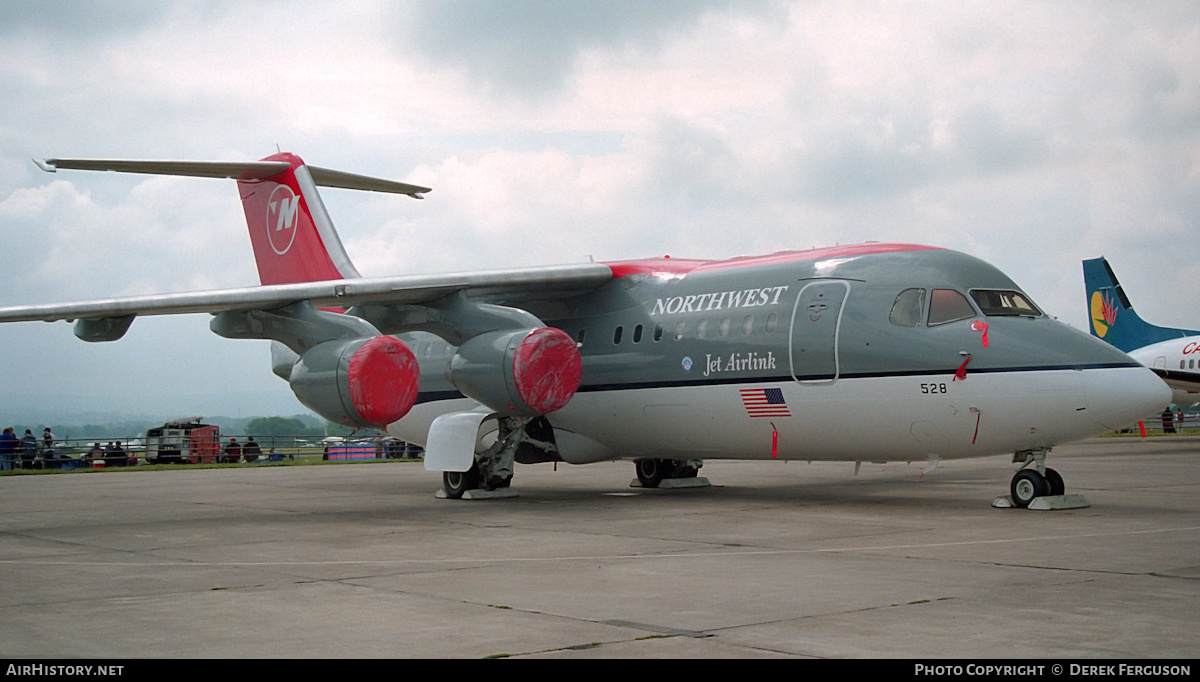 Aircraft Photo of N528XJ | BAE Systems Avro 146-RJ85A | Northwest Jet Airlink | AirHistory.net #606394