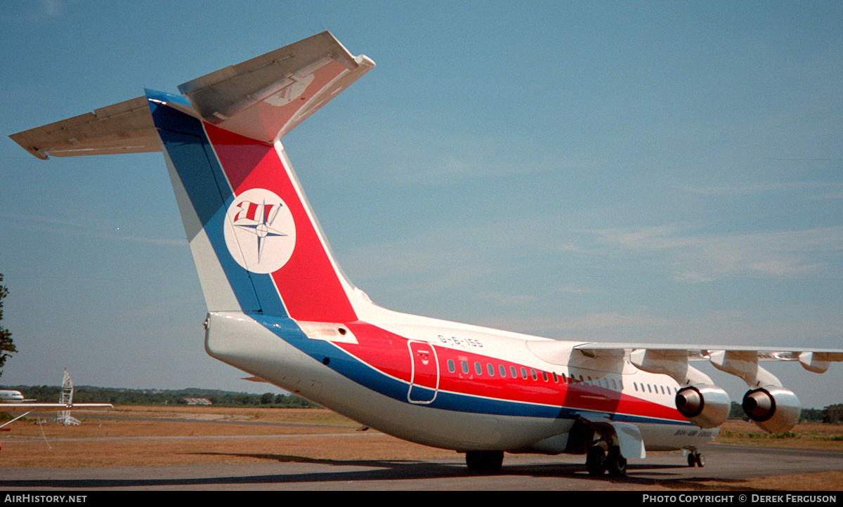 Aircraft Photo of G-6-155 / G-BTNU | British Aerospace BAe-146-300 | Dan-Air London | AirHistory.net #606396