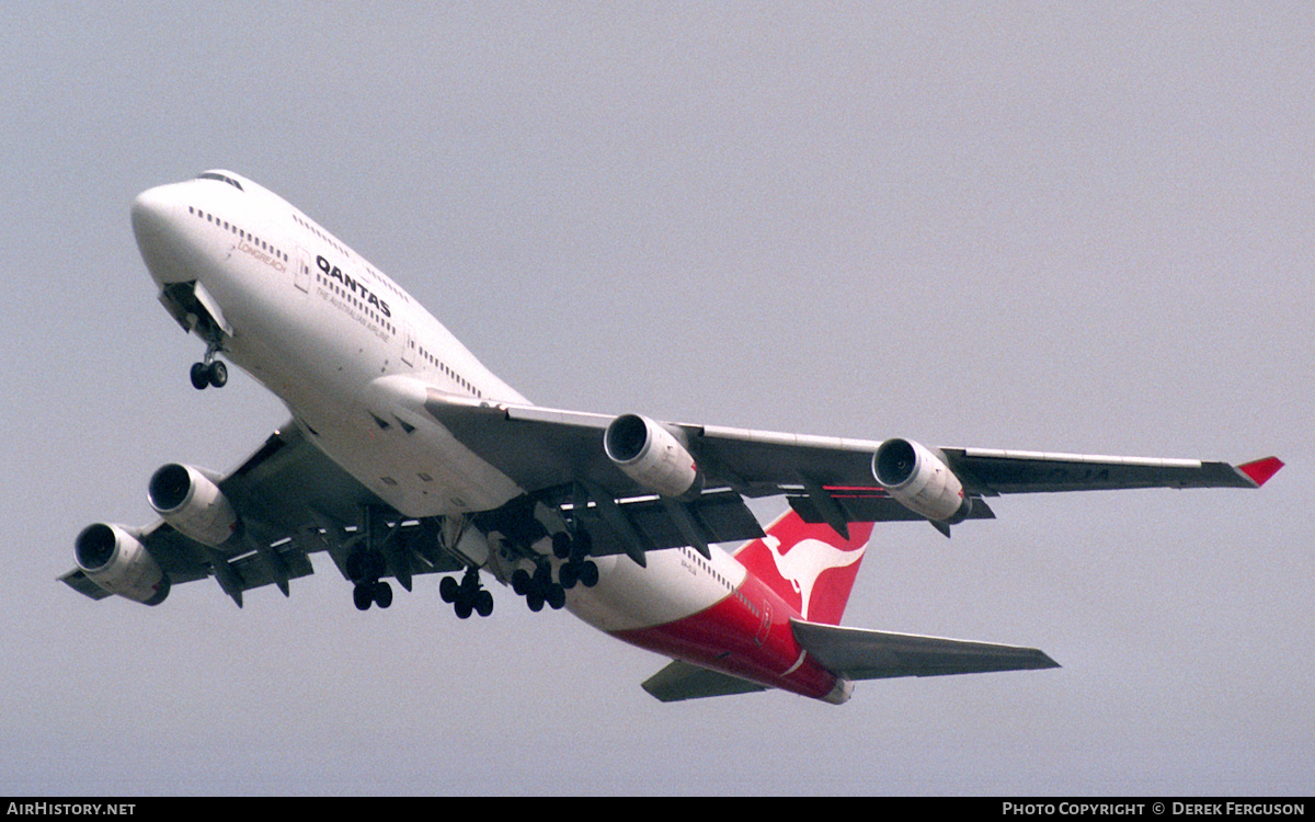 Aircraft Photo of VH-OJM | Boeing 747-438 | Qantas | AirHistory.net #606410