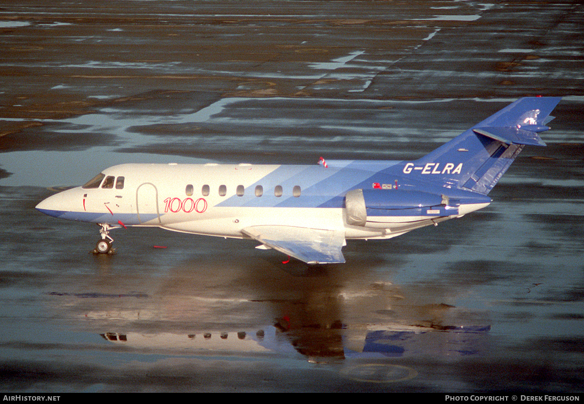 Aircraft Photo of G-ELRA | British Aerospace BAe-125-1000B | AirHistory.net #606413