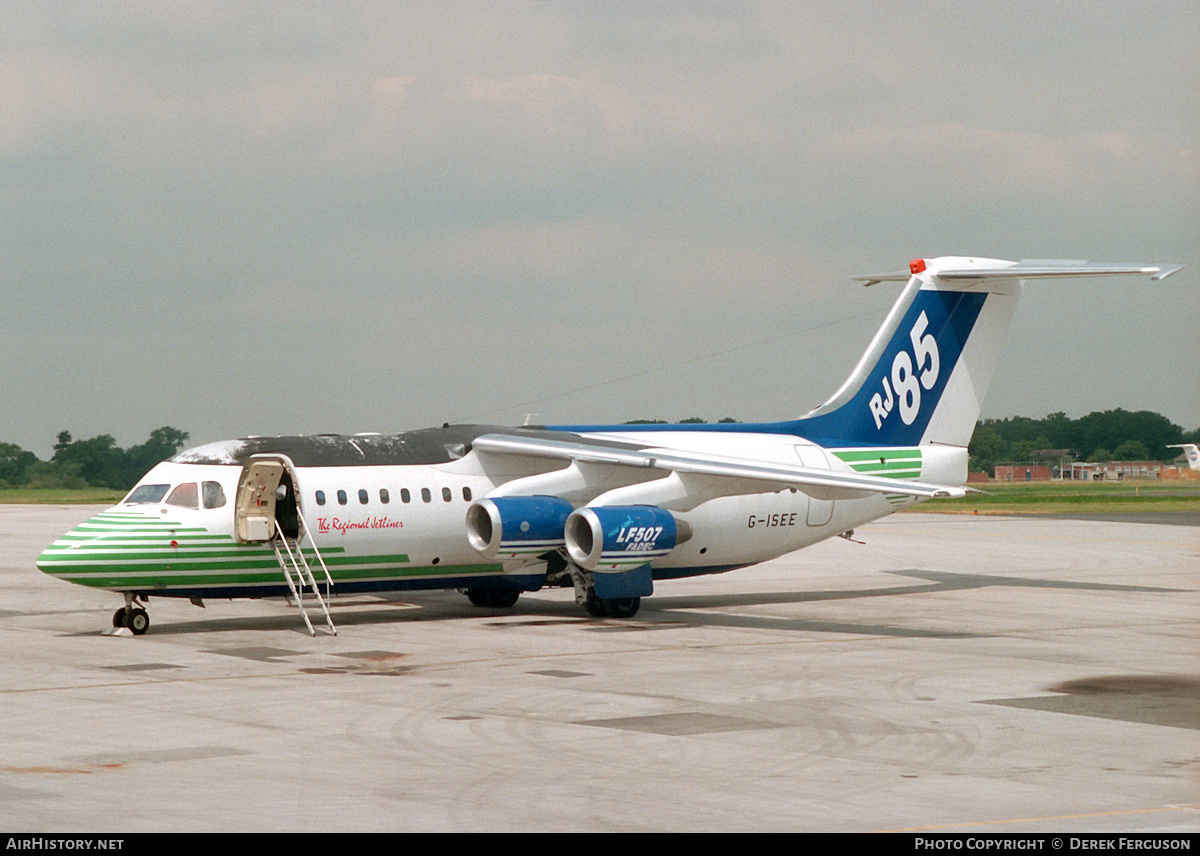 Aircraft Photo of G-ISEE | British Aerospace Avro 146-RJ85 | AirHistory.net #606417