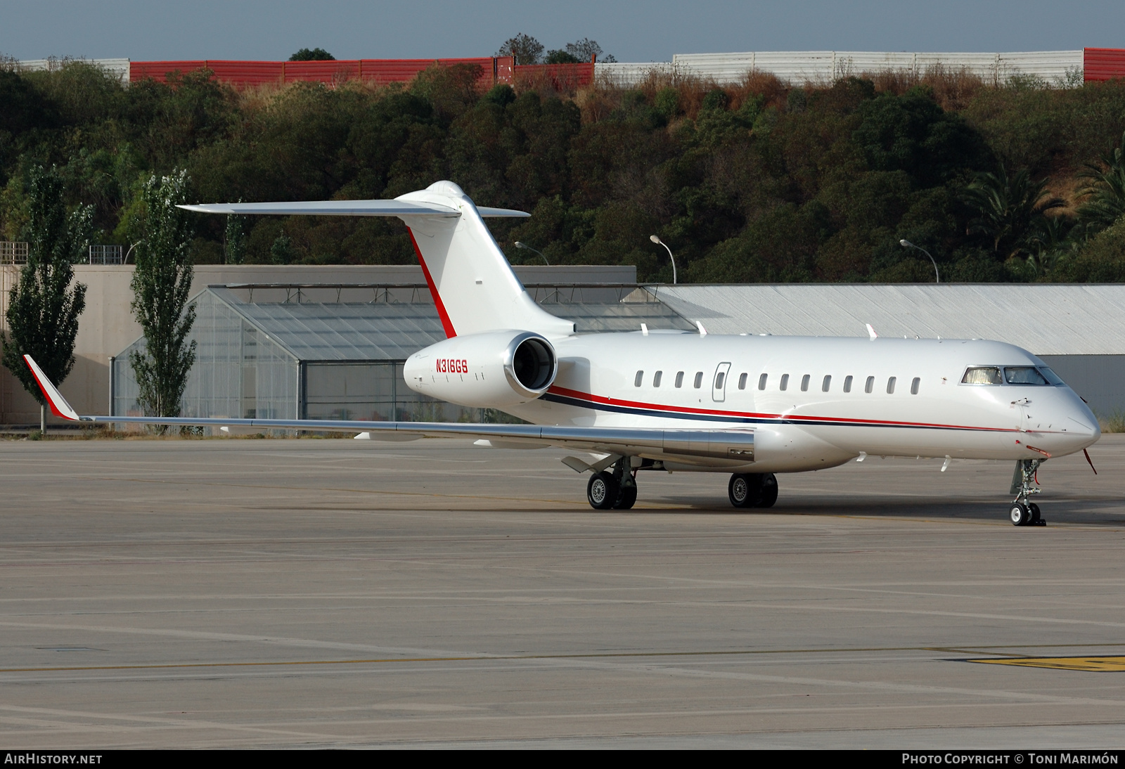 Aircraft Photo of N316GS | Bombardier Global Express (BD-700-1A10) | AirHistory.net #606419