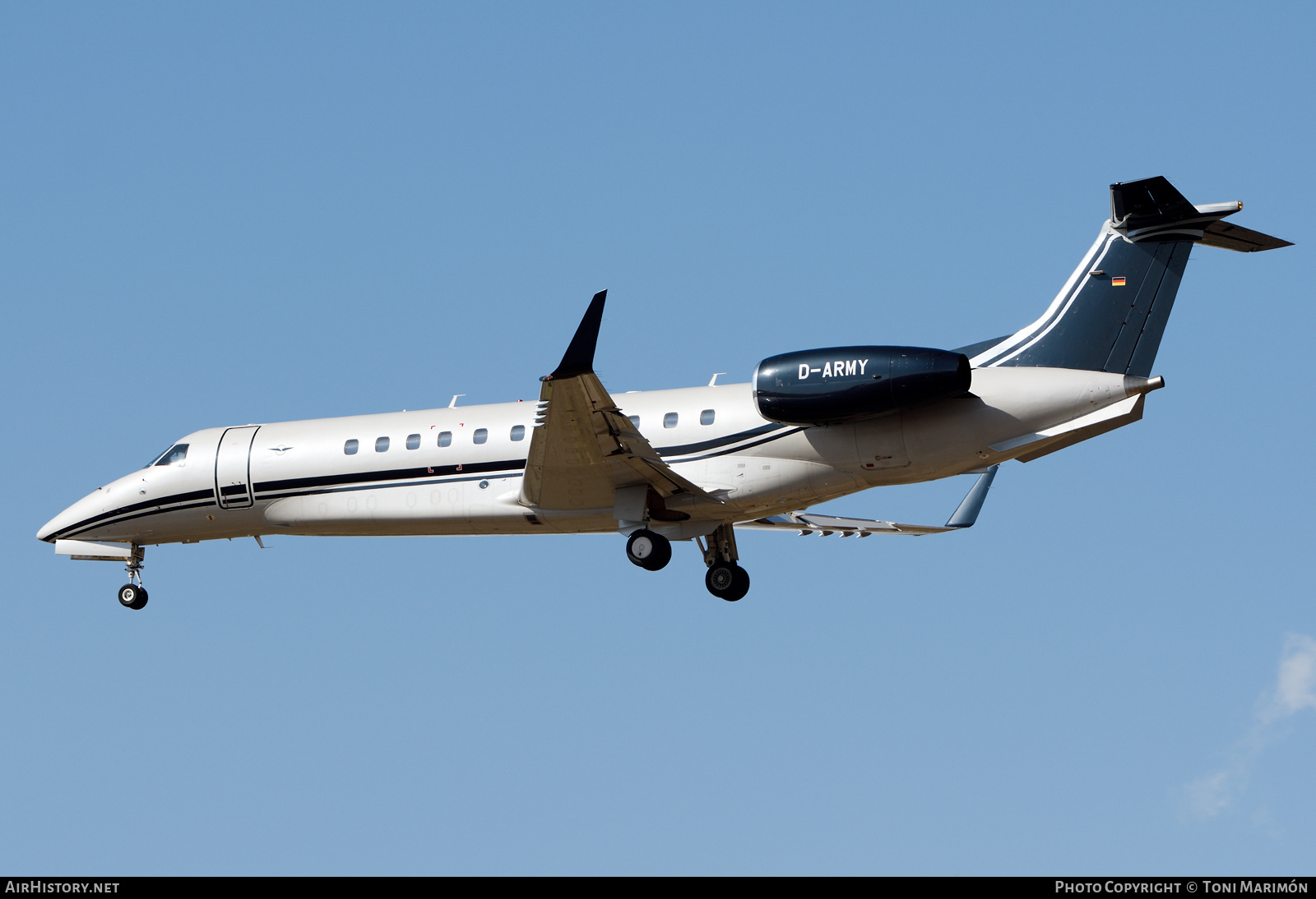 Aircraft Photo of D-ARMY | Embraer Legacy 650E (EMB-135BJ) | AirHistory.net #606455