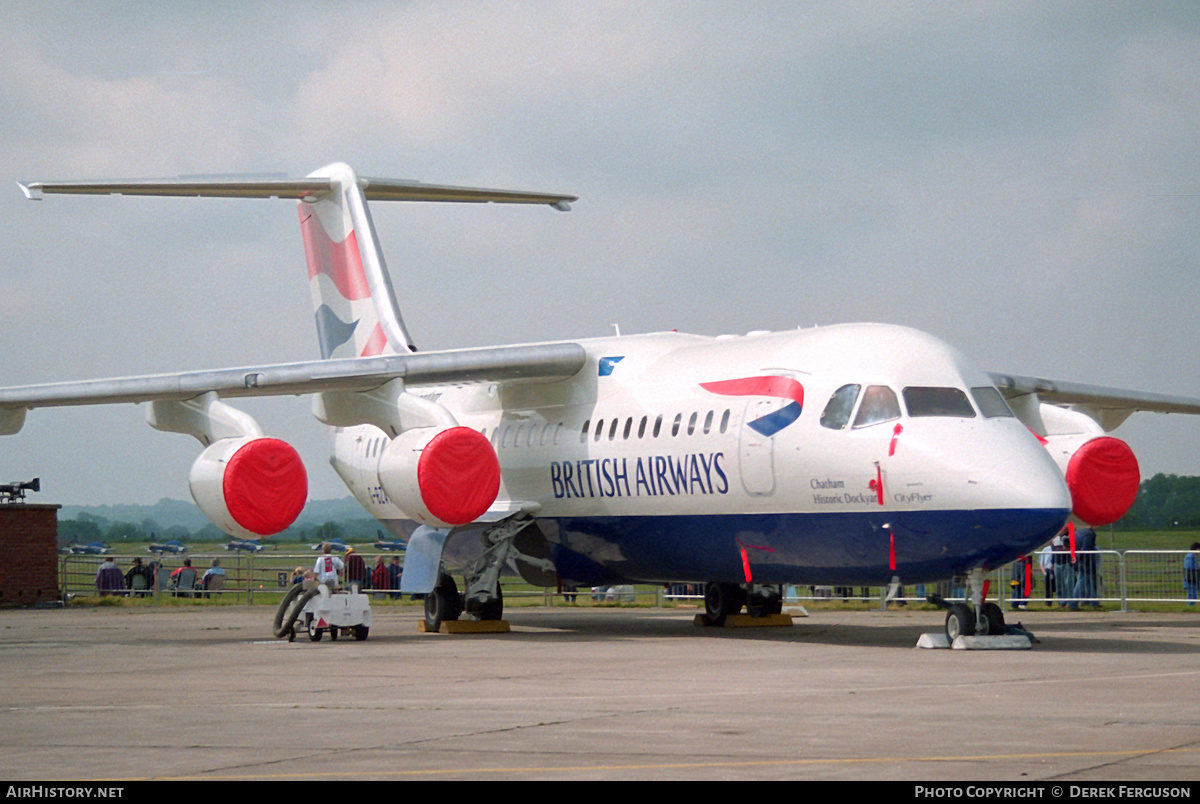 Aircraft Photo of G-BZAW | British Aerospace Avro 146-RJ100 | British Airways | AirHistory.net #606456