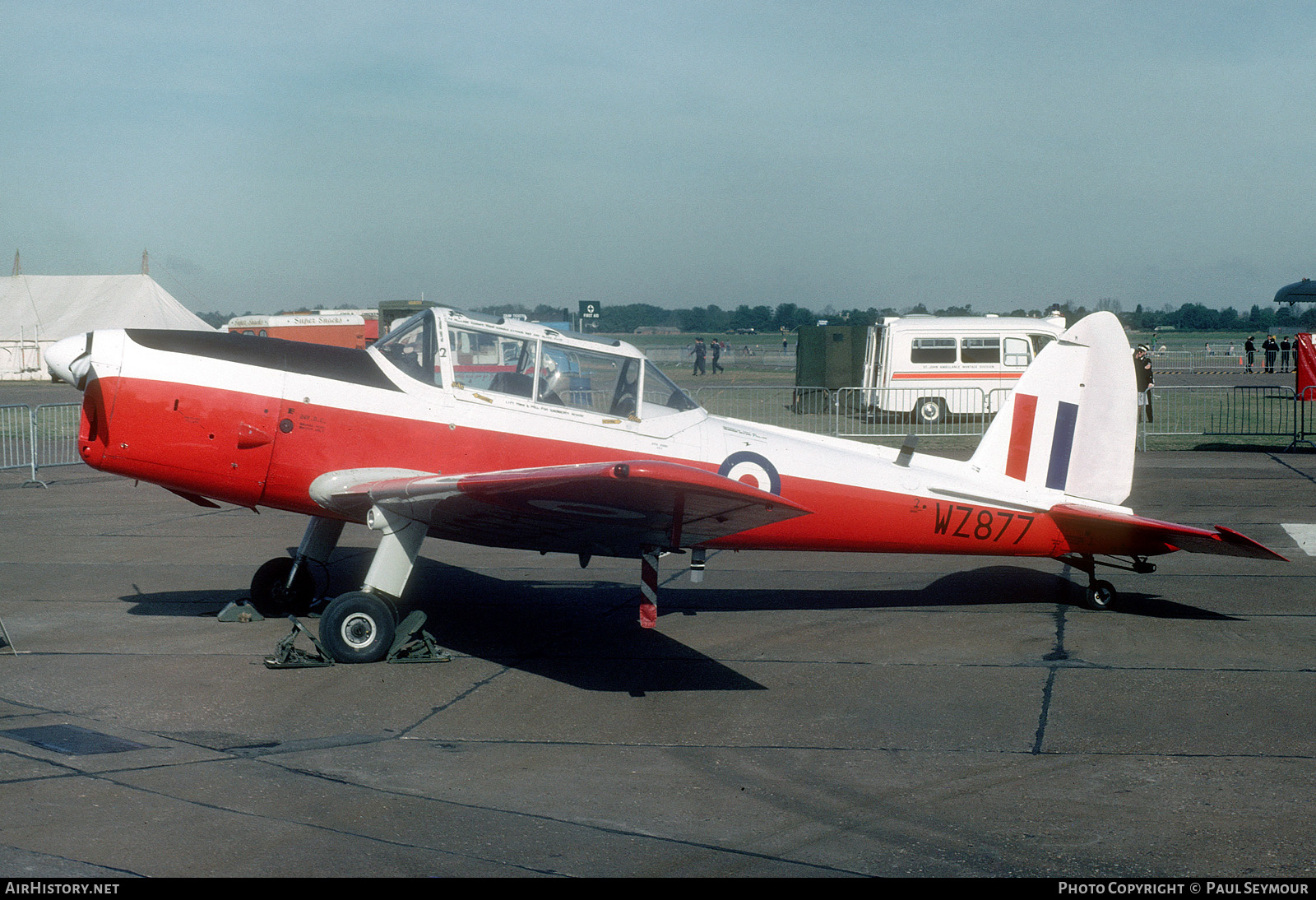 Aircraft Photo of WZ877 | De Havilland DHC-1 Chipmunk T10 | UK - Air Force | AirHistory.net #606457