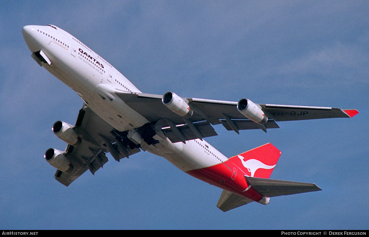 Aircraft Photo of VH-OJP | Boeing 747-438 | Qantas | AirHistory.net #606470