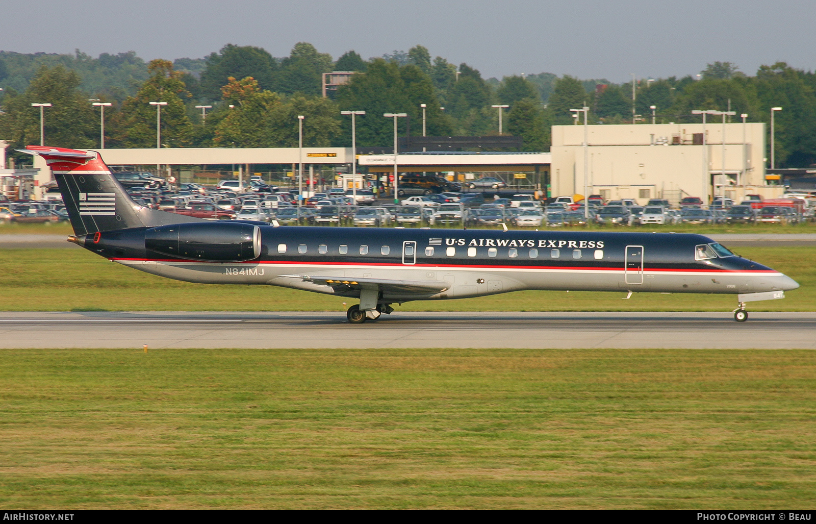 Aircraft Photo of N841MJ | Embraer ERJ-145LR (EMB-145LR) | US Airways Express | AirHistory.net #606475