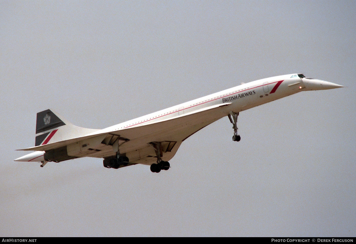 Aircraft Photo of G-BOAG | Aerospatiale-British Aerospace Concorde 102 | British Airways | AirHistory.net #606478