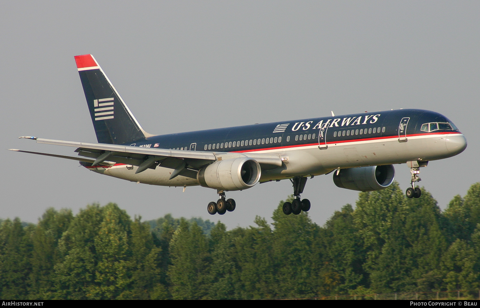 Aircraft Photo of N633AU | Boeing 757-2B7 | US Airways | AirHistory.net #606482