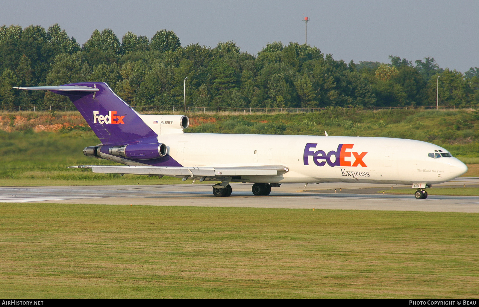 Aircraft Photo of N469FE | Boeing 727-225(F) | FedEx Express | AirHistory.net #606484