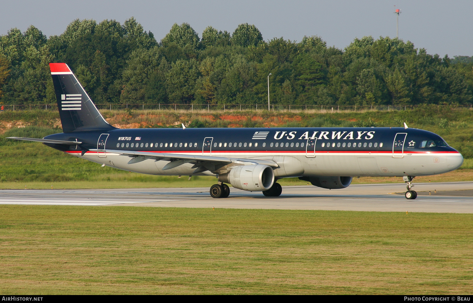 Aircraft Photo of N187US | Airbus A321-211 | US Airways | AirHistory.net #606496