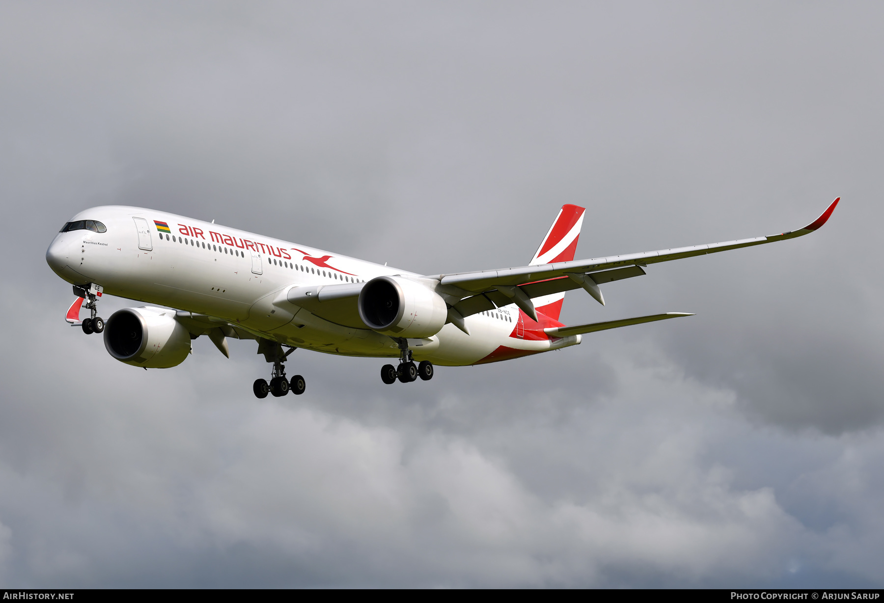 Aircraft Photo of 3B-NCE | Airbus A350-941 | Air Mauritius | AirHistory.net #606514