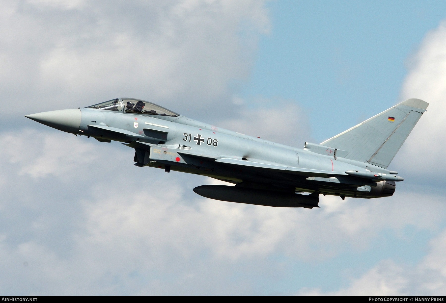Aircraft Photo of 3108 | Eurofighter EF-2000 Typhoon S | Germany - Air Force | AirHistory.net #606515