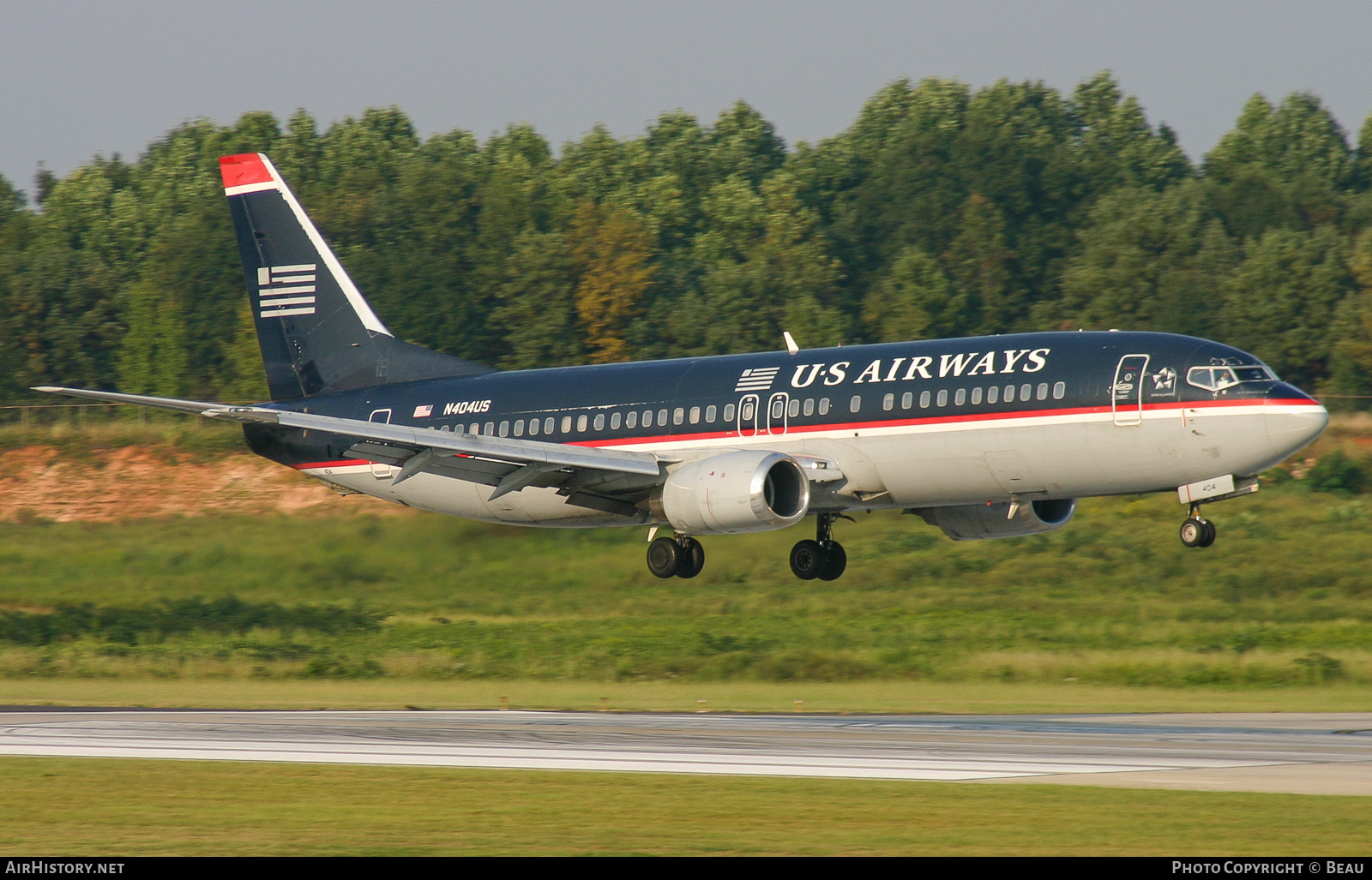 Aircraft Photo of N404US | Boeing 737-401 | US Airways | AirHistory.net #606521