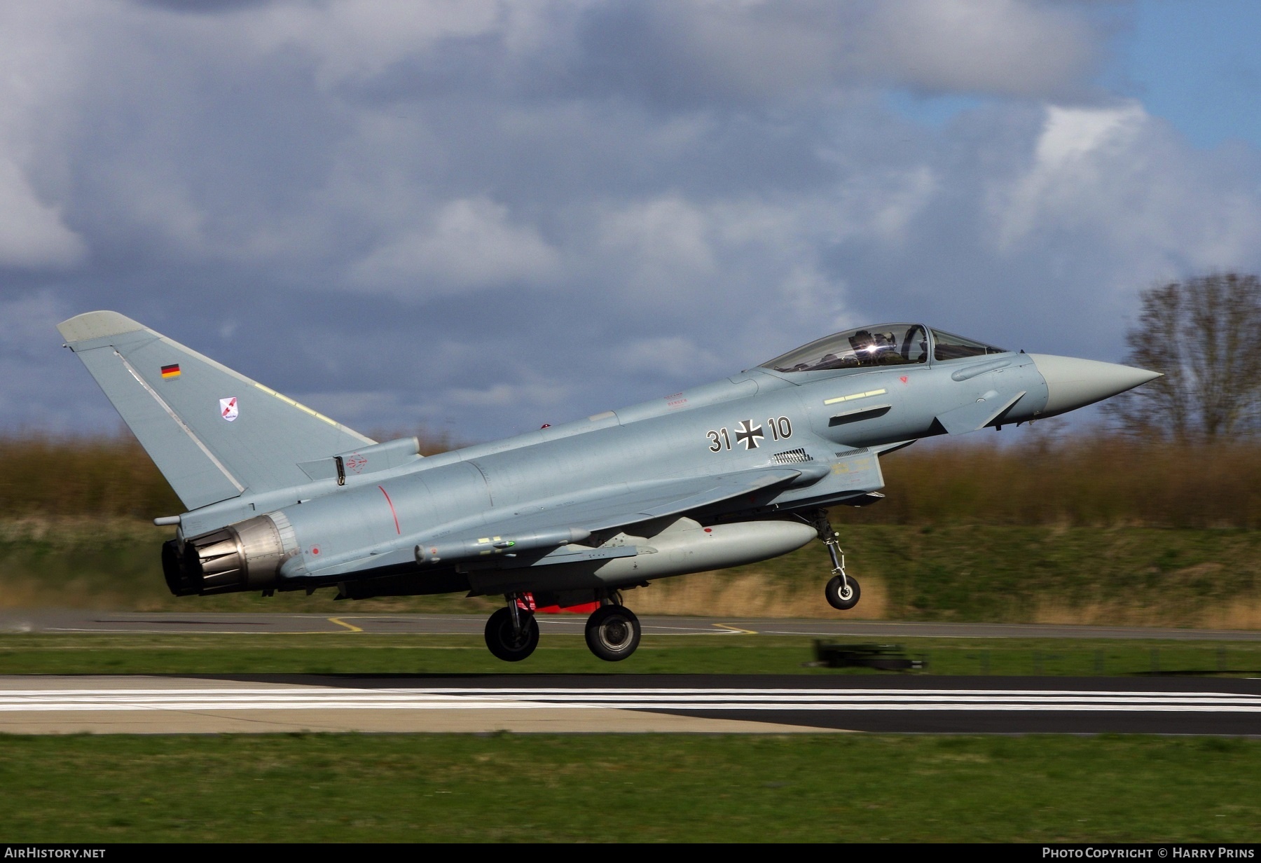 Aircraft Photo of 3110 | Eurofighter EF-2000 Typhoon S | Germany - Air Force | AirHistory.net #606522