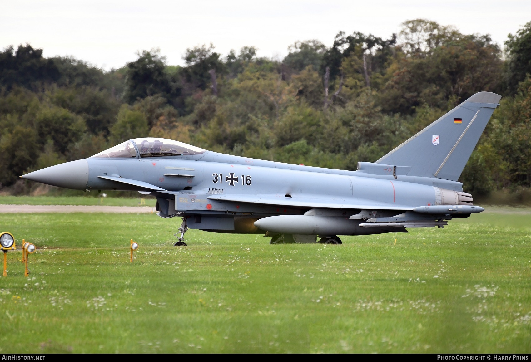 Aircraft Photo of 3116 | Eurofighter EF-2000 Typhoon S | Germany - Air Force | AirHistory.net #606539